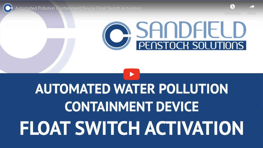 Automated Containment Valve - Float Switch Activation